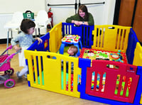 Residents’ donation helps equip toddler group