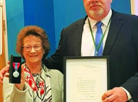 Recognition for retired civil servant