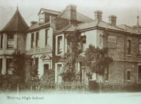 Inside the original Woking High School