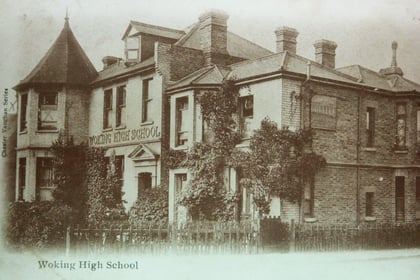 Inside the original Woking High School