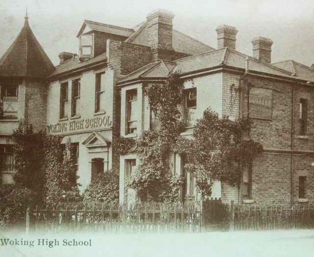 Inside the original Woking High School