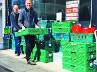 Foodbank volunteers step up