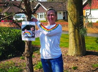 Children's rainbow trail brings much needed cheer to Brookwood