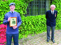 Grandson honours the fallen with veteran grandad