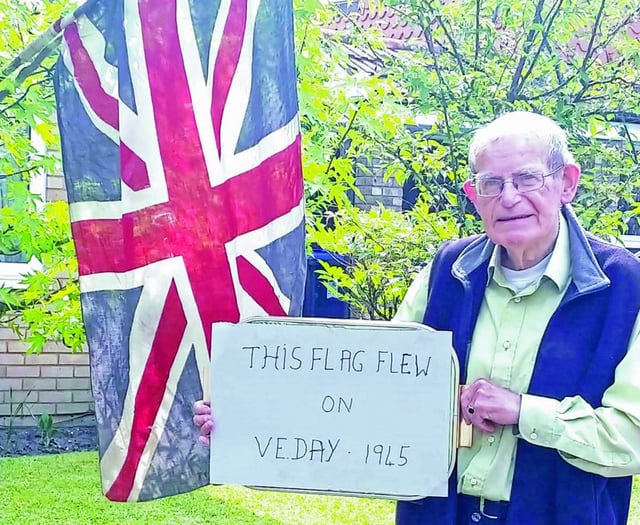 Union Flag from first VE Day flown for 75th anniversary