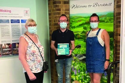 Care home staff grateful for PPE donation