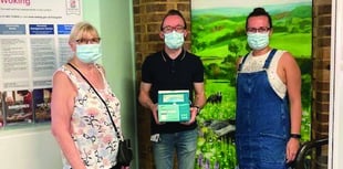 Care home staff grateful for PPE donation