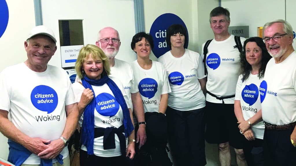 CAB staff stepping out to raise vital funds | wokingnewsandmail.co.uk