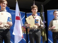 Scouts achieve top honours and receive Queen’s Scout Award