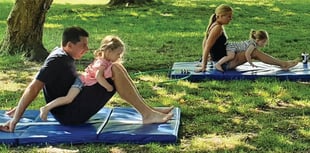 Outdoor gymnastic classes for all the family