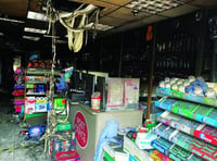 Blaze wrecks village shop and post office