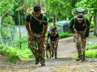 Army Training Regiment takes on Doko challenge for NHS