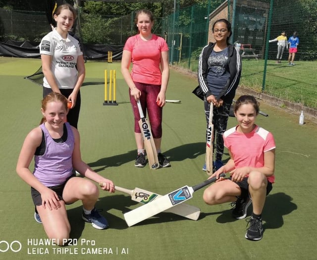 Valley End Cricket Club’s girls are back in action