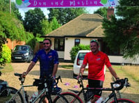 Woking Hospice among beneficiaries of friends' memorial bike ride