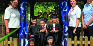 Pennypot Nursery’s graduation ceremony