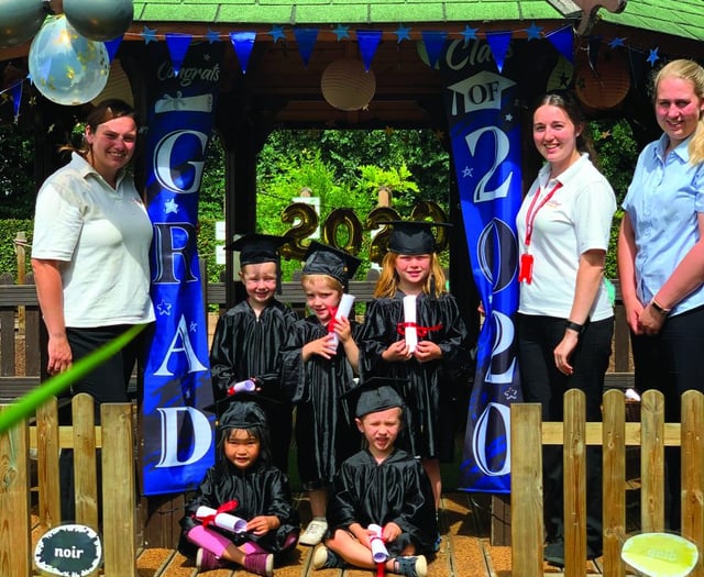 Pennypot Nursery’s graduation ceremony