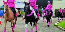 Sponsored ride puts charity in the pink