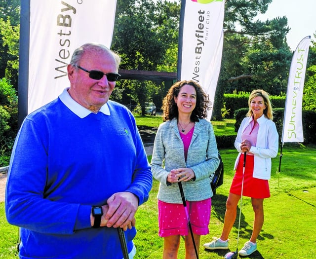 Golf club tees up charity funds