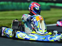 Life in the fast lane as Harrison wins kart grand prix