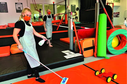 Safety first keeps gymnastic club open