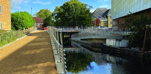 New £2m bridge offers route across canal into Woking