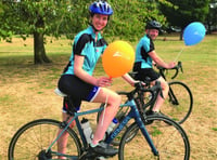 Couple take on 100 miles in a day charity cycle challenge