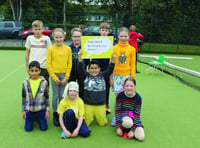 Pupils’ bounce-a-thon helps the hospice