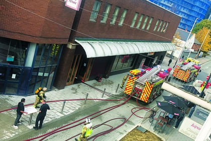 Evacuation after fire breaks out in hotel