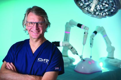 Hospital one of the first to use new surgical robot