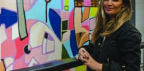 Artist finds inspiration in her studio surroundings