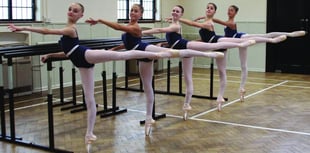 New barres for ballet school thanks to grant