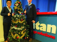 Festive £500 from Titan for local charity