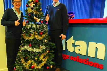 Festive £500 from Titan for local charity