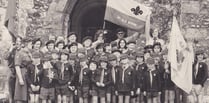 Seventies Scouts all smiles on Remembrance Day