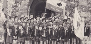 Seventies Scouts all smiles on Remembrance Day