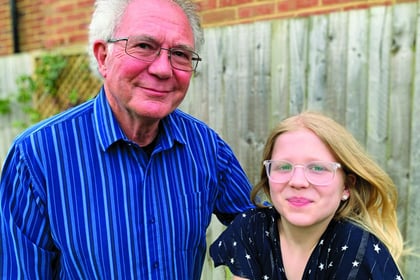 Pop and granddaughter raise voices for NHS workers