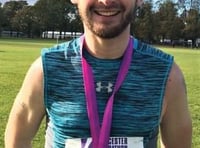 Chris takes on ultra-marathon for mental health support