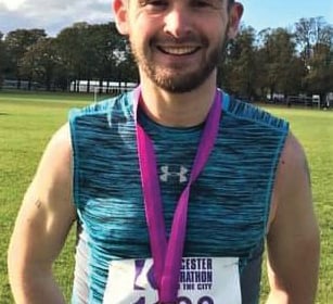 Chris takes on ultra-marathon for mental health support