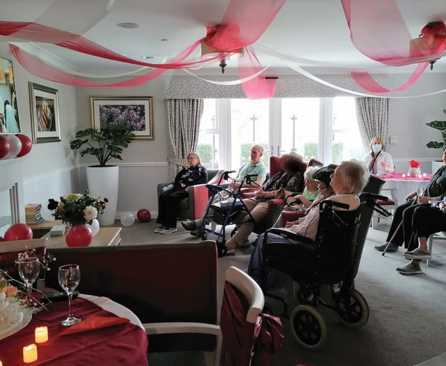 Care home ensures Aloma is part of family wedding day