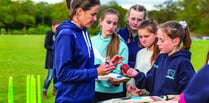 Girls get top coaching tips from former England star