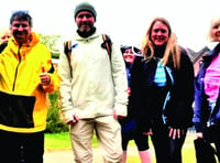 Charity canal trek in memory of Jack