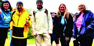 Charity canal trek in memory of Jack