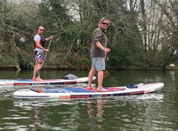 Celebrities take to the canal to raise funds for men’s health charity