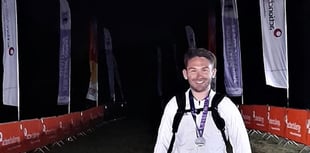 Chris completes Jurassic marathon for mental health charity