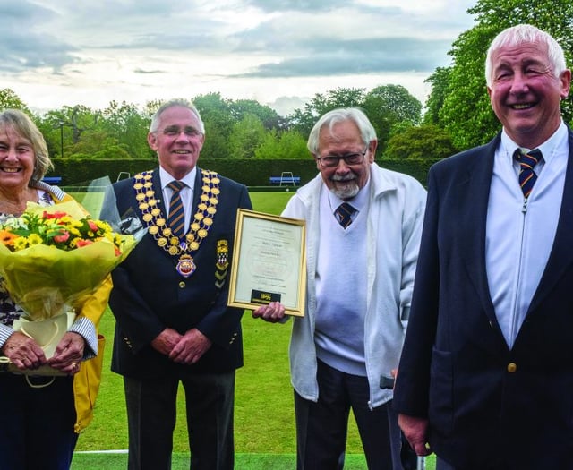 Top award for veteran bowler