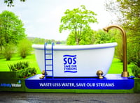 Big bath to reinforce water saving message