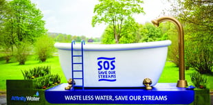 Big bath to reinforce water saving message