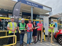 Planters get new home at station