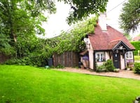 Lightning strike sees tree crash through bedroom ceiling