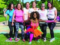 Fitness community puts added colour in their lives